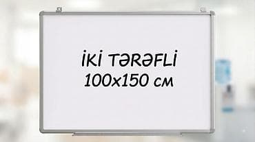 İki tərəfli yazı lövhəsi – 100x150 sm - Ölçü: 100 x 150 sm - İkiüzlü lalafo.az -da İki tərəfli yazı lövhəsi – 100x150 sm - Ölçü: 100 x 150 sm - İkiüzlü