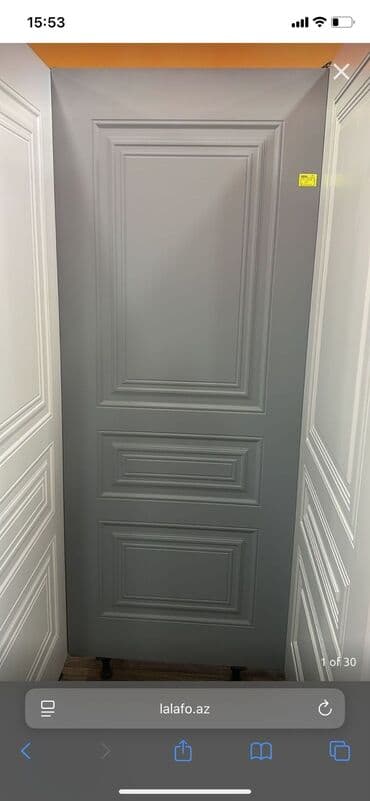 Потолок: Для спальни Новый Межкомнатная дверь 90х205 см С наличником, C гарантией, Платная установка, Бесплатная доставка, Платная доставка, Доставка в районы at lalafo.az — 10 Потолок: Для спальни Новый Межкомнатная дверь 90х205 см С наличником, C гарантией, Платная установка, Бесплатная доставка, Платная доставка, Доставка в районы — 10