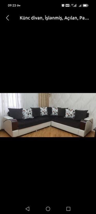 Künc divan, İşlənmiş, Açılan, Bazalı lalafo.az -da Künc divan, İşlənmiş, Açılan, Bazalı