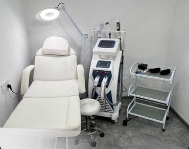 Lazer aparatı bütün əşyalarıyla birgə (işıqlı lupa, stul, etajerka lalafo.az -da Lazer aparatı bütün əşyalarıyla birgə (işıqlı lupa, stul, etajerka