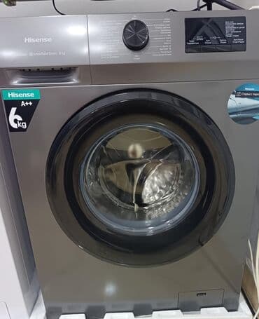 Paltaryuyan maşın Hisense, 6 kq, Yeni, Avtomat, Kredit var, Pulsuz çatdırılma, Ödənişli çatdırılma lalafo.az -da Paltaryuyan maşın Hisense, 6 kq, Yeni, Avtomat, Kredit var, Pulsuz çatdırılma, Ödənişli çatdırılma