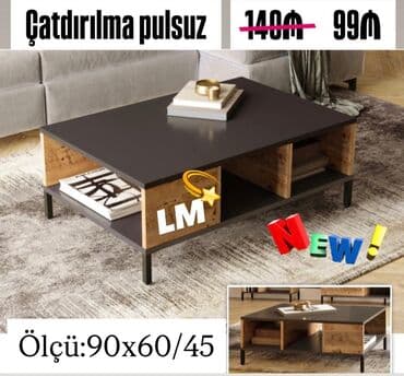 Dördbucaq masa, Açılmayan, Təkərsiz, Mat laminat lalafo.az -da Dördbucaq masa, Açılmayan, Təkərsiz, Mat laminat