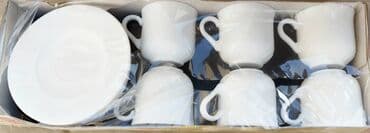 Fincanlar, rəng - Ağ, Keramika, 6 ədədli dəst lalafo.az -da Fincanlar, rəng - Ağ, Keramika, 6 ədədli dəst