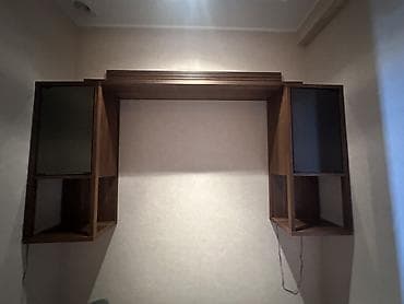 Прямой ТВ стенд, С полками, Ламинат at lalafo.az Прямой ТВ стенд, С полками, Ламинат