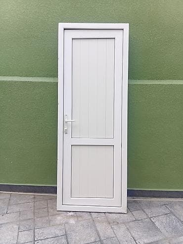 210*80. PVC qapı – ağ rəngdə, klassik dizayn - Material lalafo.az -da — 1 210*80. PVC qapı – ağ rəngdə, klassik dizayn - Material — 1