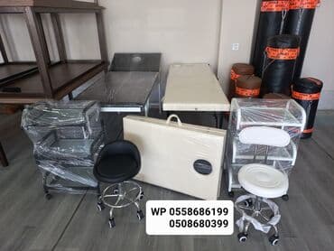 Полки, этажерки: Новый, Масажная кушетка, Складной, цвет - Белый at lalafo.az — 3 Полки, этажерки: Новый, Масажная кушетка, Складной, цвет - Белый — 3