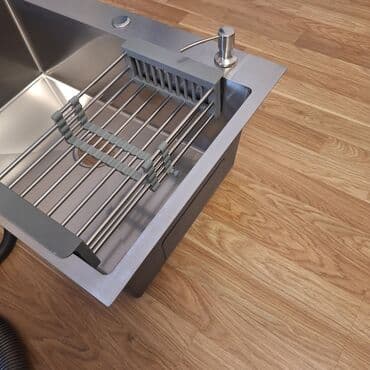 Джакузи ванны: Новый Квадратная Кухонная мойка, Без шкафа, Нержавейка, Бесплатная доставка at lalafo.az — 12 Джакузи ванны: Новый Квадратная Кухонная мойка, Без шкафа, Нержавейка, Бесплатная доставка — 12