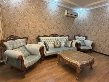 İşlənmiş, Divan, 2 kreslo, Bazasız, Açılmayan lalafo.az -da İşlənmiş, Divan, 2 kreslo, Bazasız, Açılmayan