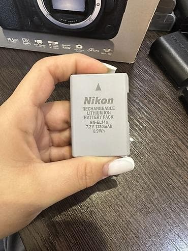 Nikon EN‑EL14a batareya paketi - Tip: Yenidən doldurulan lityum‑ion lalafo.az -da Nikon EN‑EL14a batareya paketi - Tip: Yenidən doldurulan lityum‑ion