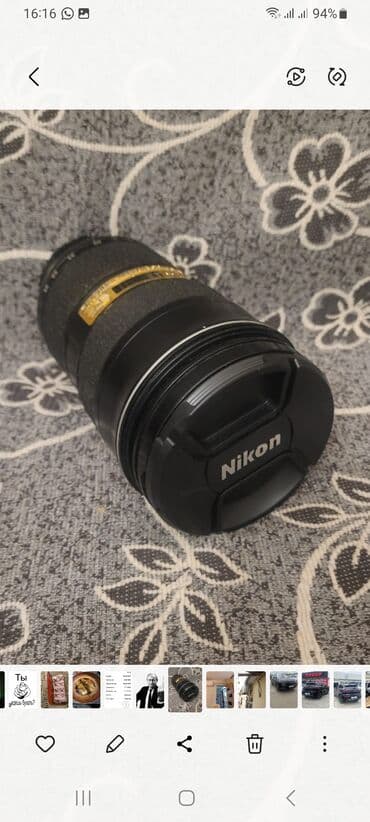 Nikon fotoaparatları üçün orijinal obyektiv. - Marka: Nikon - Növ lalafo.az -da Nikon fotoaparatları üçün orijinal obyektiv. - Marka: Nikon - Növ