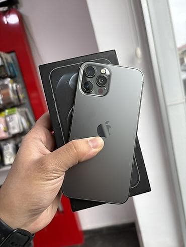 IPhone 12 Pro Max, 128 GB, Graphite, Face ID lalafo.az -da IPhone 12 Pro Max, 128 GB, Graphite, Face ID