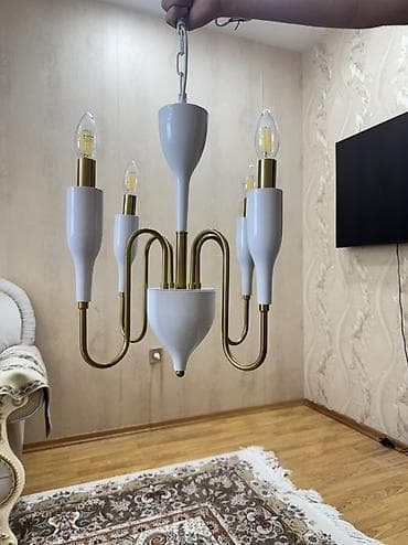 Çılçıraq, 5 lampa, Metal lalafo.az -da Çılçıraq, 5 lampa, Metal