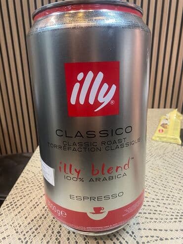 Məhsul: illy Classico – illy blend 100% Arabica, Espresso - Qovurma lalafo.az -da Məhsul: illy Classico – illy blend 100% Arabica, Espresso - Qovurma