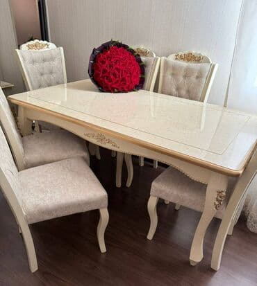 Stol və 6 stul ilə birlikdə satılır, cehizlik alınıb ancaq istifadə lalafo.az -da Stol və 6 stul ilə birlikdə satılır, cehizlik alınıb ancaq istifadə
