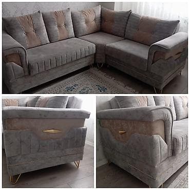 Künc divan 400azn satilir.Ölçüsü qol daxil 2.20x1.90sm, qolsuz lalafo.az -da Künc divan 400azn satilir.Ölçüsü qol daxil 2.20x1.90sm, qolsuz