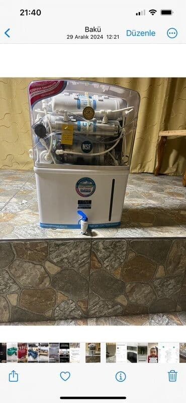 Qəhvəbişirənlər: Kent Grand Plus su təmizləmə sistemi - Texnologiya: RO + UF + UV + lalafo.az -da — 1 Qəhvəbişirənlər: Kent Grand Plus su təmizləmə sistemi - Texnologiya: RO + UF + UV + — 1