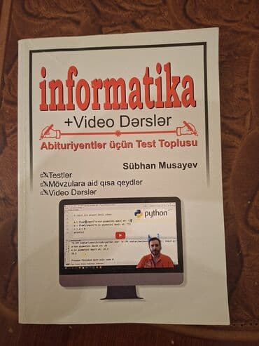 Informatika Sübhan Musayev test kitabi, ideal vəziyyətdədir içi lalafo.az -da Informatika Sübhan Musayev test kitabi, ideal vəziyyətdədir içi
