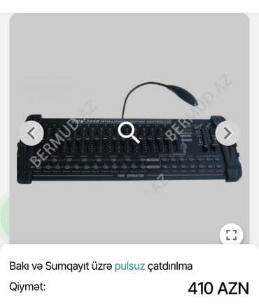 DMX Operator işıq pultu – səhnə və klub işıq sistemlərinin idarəsi lalafo.az -da DMX Operator işıq pultu – səhnə və klub işıq sistemlərinin idarəsi