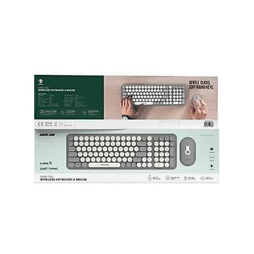 Green Lion GKM-300 simsiz klaviatura və siçan dəsti - 2.4 GHz simsiz lalafo.az -da Green Lion GKM-300 simsiz klaviatura və siçan dəsti - 2.4 GHz simsiz