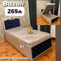 Yeni, Təknəfərlik çarpayı, Bazalı, Matras ilə lalafo.az -da Yeni, Təknəfərlik çarpayı, Bazalı, Matras ilə