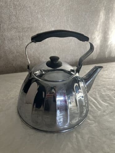 İşlənmiş, rəng - Gümüşü, Çaydan, Paslanmayan polad, 3 l, Rusiya lalafo.az -da İşlənmiş, rəng - Gümüşü, Çaydan, Paslanmayan polad, 3 l, Rusiya