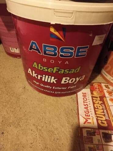 ABSE BOYA – AbseFasad Akrilik Boya - Təyinat: Xarici fasadlar üçün lalafo.az -da ABSE BOYA – AbseFasad Akrilik Boya - Təyinat: Xarici fasadlar üçün