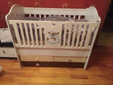 Oğlan və qız üçün, İşlənmiş, Dördbucaq, Beşik, Dəst ilə, Matras ilə, Yellənmə mexanizm ilə lalafo.az -da Oğlan və qız üçün, İşlənmiş, Dördbucaq, Beşik, Dəst ilə, Matras ilə, Yellənmə mexanizm ilə