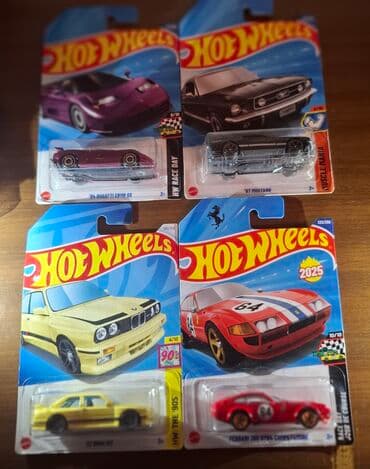 Hot Wheels kolleksiya dəsti – 4 model: - ’94 Bugatti EB110 SS (HW Race lalafo.az -da Hot Wheels kolleksiya dəsti – 4 model: - ’94 Bugatti EB110 SS (HW Race