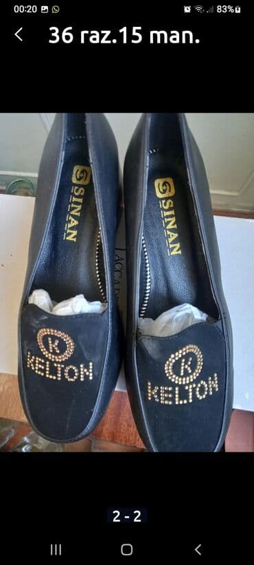 Tuflilər, Ölçü: 36, rəng - Qara, Yeni lalafo.az -da Tuflilər, Ölçü: 36, rəng - Qara, Yeni