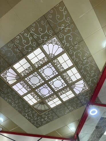 Натяжные потолки: Подвесной потолок, Металл, Влагостойкая at lalafo.az — 1 Натяжные потолки: Подвесной потолок, Металл, Влагостойкая — 1