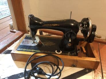 Elektrik tikiş maşını – klassik dizayn - Metal gövdəli, qara rəngdə lalafo.az -da Elektrik tikiş maşını – klassik dizayn - Metal gövdəli, qara rəngdə