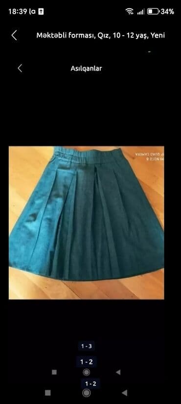 Ətək, 12 - 14 yaş lalafo.az -da Ətək, 12 - 14 yaş