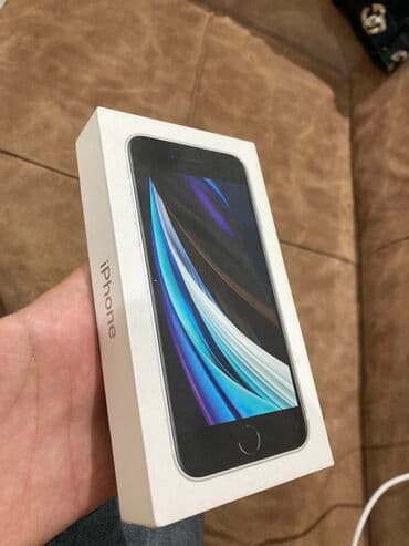 IPhone SE 2022, 64 GB, Ağ, Barmaq izi lalafo.az -da IPhone SE 2022, 64 GB, Ağ, Barmaq izi