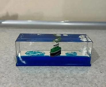 3D ручки: Maye ilə doldurulan suvenir “gəmi” bloku - Şəffaf akril/plastik at lalafo.az — 3 3D ручки: Maye ilə doldurulan suvenir “gəmi” bloku - Şəffaf akril/plastik — 3