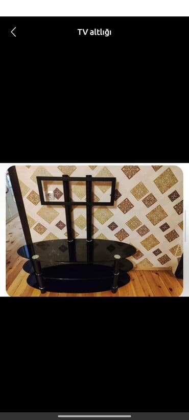 Düz TV altlığı, Polkalı, Şüşəli lalafo.az -da Düz TV altlığı, Polkalı, Şüşəli