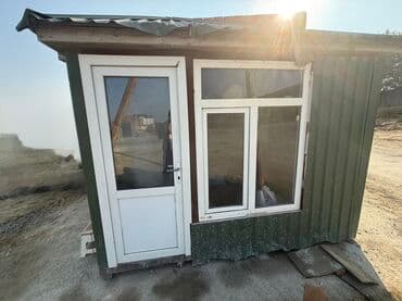 Metal karkaslı mobil köşk/budka - Ölçü təxmini: kvadrat planlı, kiçik lalafo.az -da Metal karkaslı mobil köşk/budka - Ölçü təxmini: kvadrat planlı, kiçik