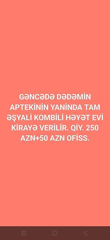 80 kv. m, 3 otaqlı, Kombi lalafo.az -da 80 kv. m, 3 otaqlı, Kombi