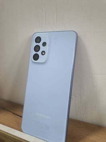 Samsung Galaxy A33, 128 GB, rəng - Göy, Zəmanət, Sensor, Barmaq izi lalafo.az -da Samsung Galaxy A33, 128 GB, rəng - Göy, Zəmanət, Sensor, Barmaq izi