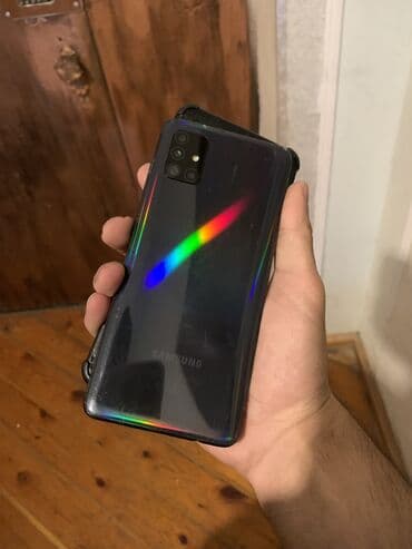 Samsung Galaxy A51, 64 GB, rəng - Mavi, Barmaq izi, Face ID lalafo.az -da Samsung Galaxy A51, 64 GB, rəng - Mavi, Barmaq izi, Face ID