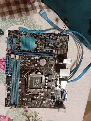ASUS LGA1155 anakarti + aksesuarlar - Model: ASUS mATX plata lalafo.az -da ASUS LGA1155 anakarti + aksesuarlar - Model: ASUS mATX plata