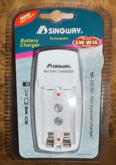 Singway SW-W16, batareya şarj etmə cihazı Xüsusiyyətlər: Brend lalafo.az -da Singway SW-W16, batareya şarj etmə cihazı Xüsusiyyətlər: Brend