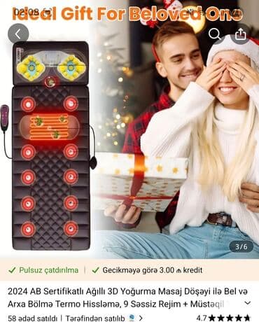 Masajor, Vibro masajor, Bədən üçün, Yeni, Pulsuz çatdırılma lalafo.az -da Masajor, Vibro masajor, Bədən üçün, Yeni, Pulsuz çatdırılma