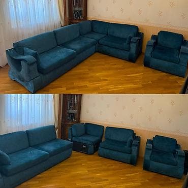İşlənmiş, Divan, 2 kreslo, Açılan lalafo.az -da İşlənmiş, Divan, 2 kreslo, Açılan