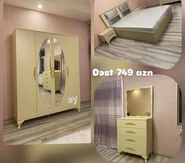 *4 qapılı yataq dəsti* – sifarişlə hazırlanır ✨ Rəng seçimi mövcuddur lalafo.az -da *4 qapılı yataq dəsti* – sifarişlə hazırlanır ✨ Rəng seçimi mövcuddur