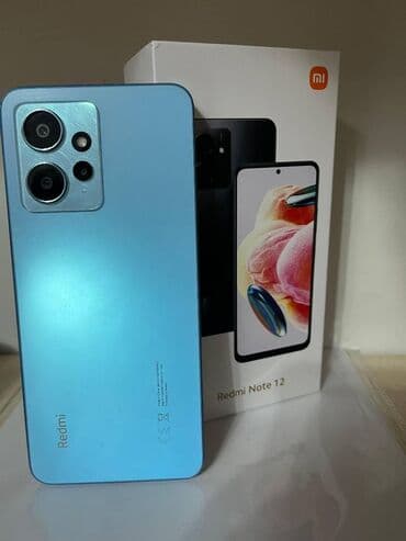 Redmi Note 12, 128 GB, rəng - Mavi, Barmaq izi, İki sim kartlı lalafo.az -da Redmi Note 12, 128 GB, rəng - Mavi, Barmaq izi, İki sim kartlı