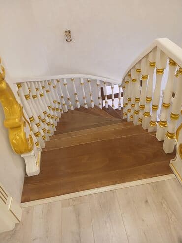 Поддоны: Taxta daxili bəzək və pilləkən işləri - Material: təbii ağac (tavan at lalafo.az — 7 Поддоны: Taxta daxili bəzək və pilləkən işləri - Material: təbii ağac (tavan — 7