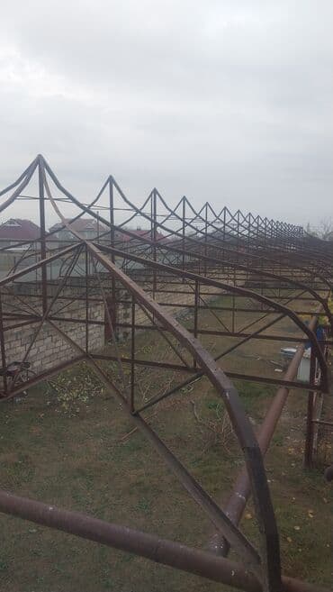 Metall konstruksiya karkası – sera/istixana üçün - Material: qalın lalafo.az -da Metall konstruksiya karkası – sera/istixana üçün - Material: qalın