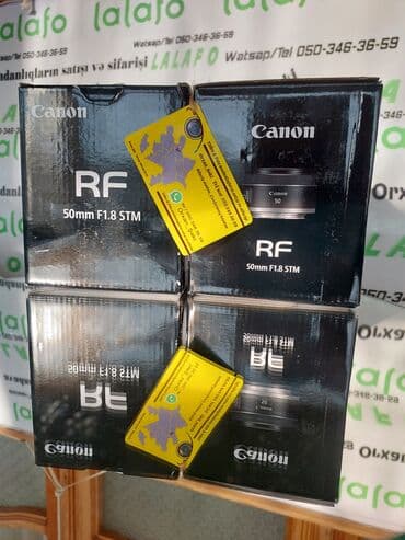Canon RF 50mm/F1.8mm. Məhsul yenidir Canon RP aparatlarla Video lalafo.az -da Canon RF 50mm/F1.8mm. Məhsul yenidir Canon RP aparatlarla Video