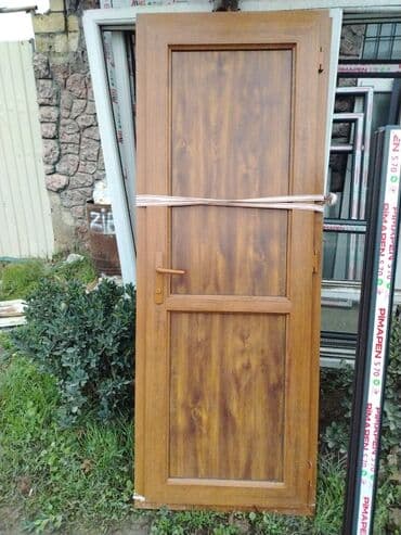 PVC giriş/qapı paneli – ağac teksturalı (qoz rəngi) - Material: PVC lalafo.az -da PVC giriş/qapı paneli – ağac teksturalı (qoz rəngi) - Material: PVC