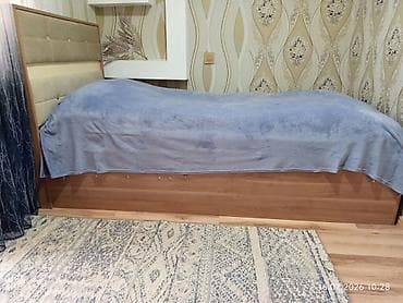 Təknəfərlik çarpayı, Bazalı, Matras ilə, Siyirməsiz lalafo.az -da — 2 Təknəfərlik çarpayı, Bazalı, Matras ilə, Siyirməsiz — 2